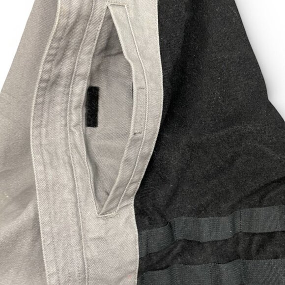 5.11 Tactical Gray Canvas Cotton Work Chore Winter Bomber Jacket Men's 2XL XXL - Picture 11 of 12